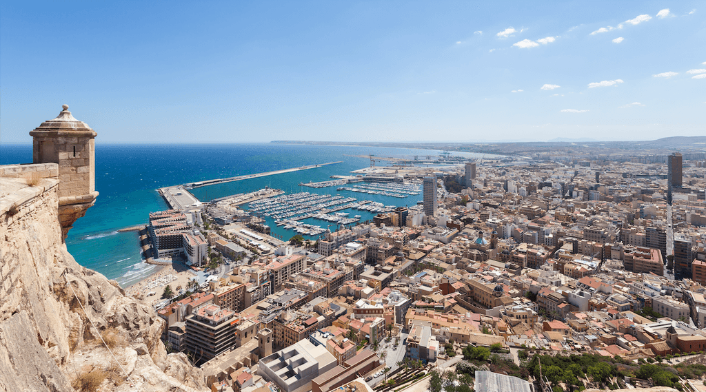 Alicante – wybrzeże Costa Blanca i Zamek Santa Bárbara