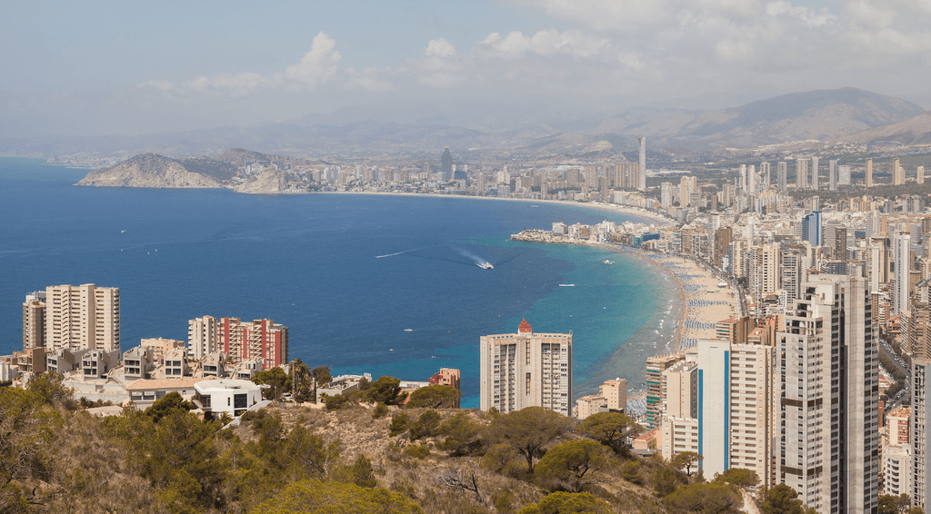 Benidorm – skyline i plaże Costa Blanca