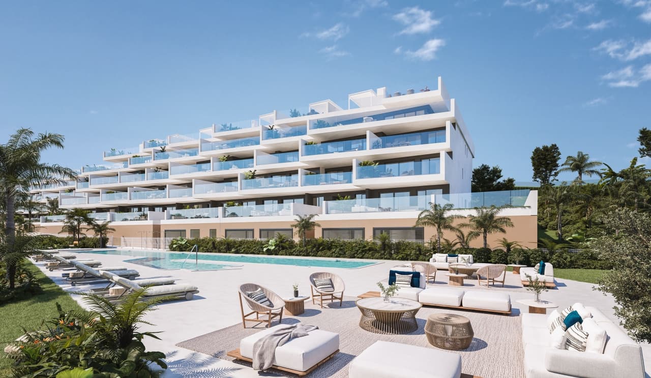 Zdjęcie nieruchomości w Manilva, Costa del Sol – Apartament z 2 sypialniami z widokiem na morze w Manilva (1)
