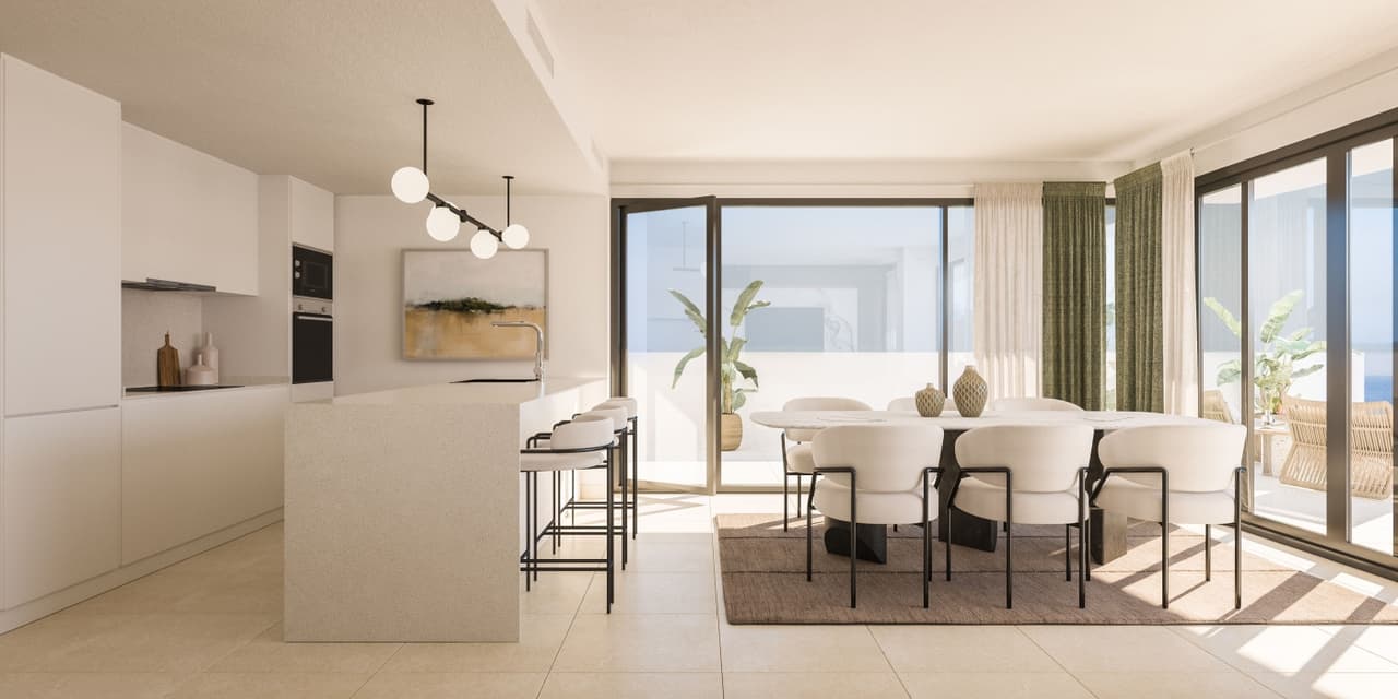 Zdjęcie nieruchomości w Manilva, Costa del Sol – Apartament z 3 sypialniami z widokiem na morze w Manilva (1)