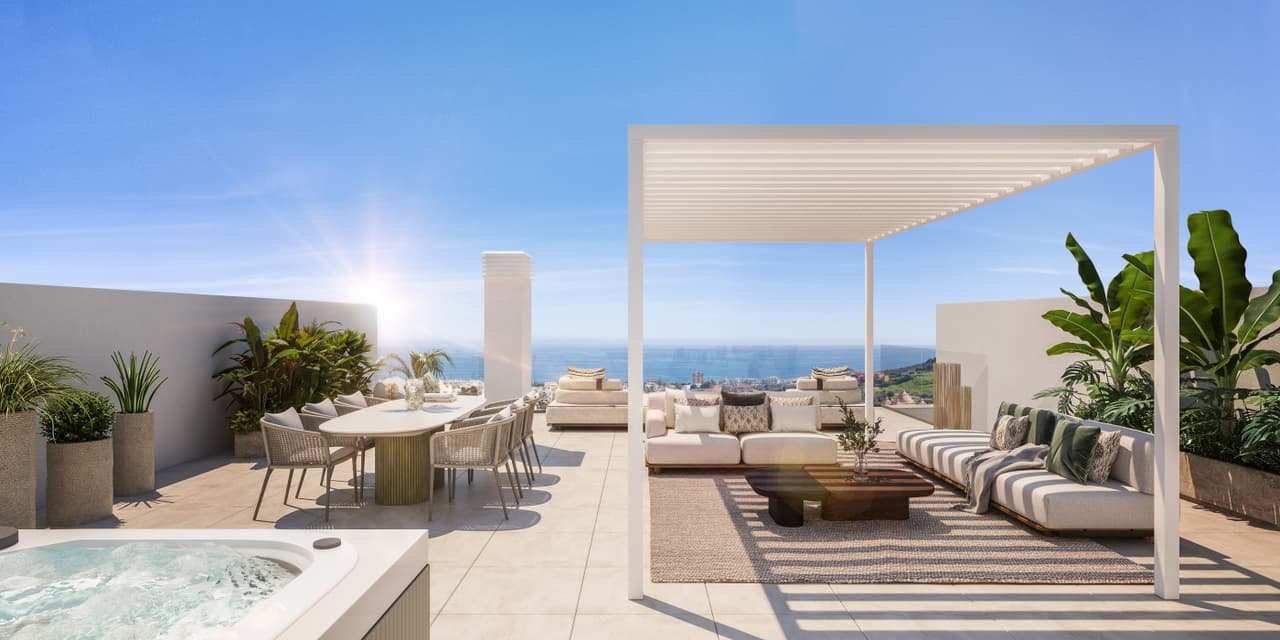 Zdjęcie nieruchomości w Manilva, Costa del Sol – Penthouse z 3 sypialniami z widokiem na morze w Manilva (1)