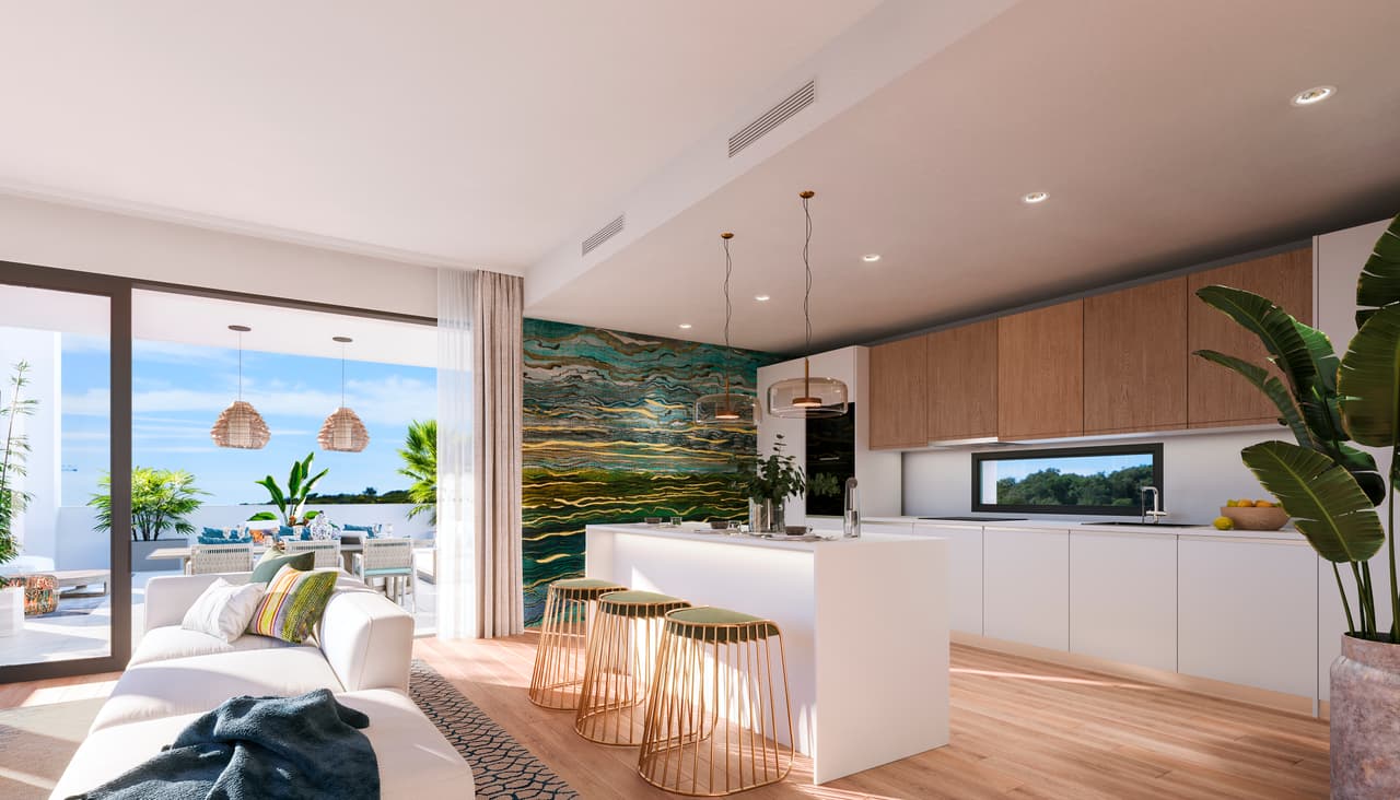 Zdjęcie nieruchomości w Casares, Costa del Sol – Apartment with 2 bedrooms by the golf course with a sea view (1)