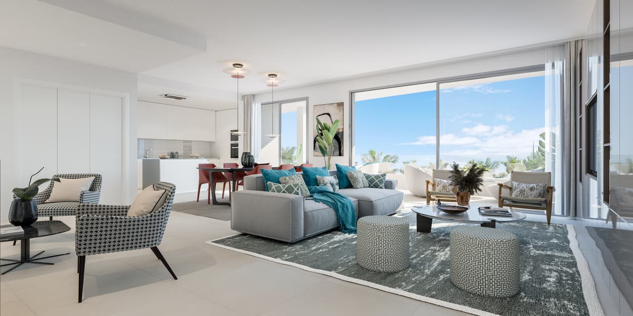 Zdjęcie nieruchomości w Marbella, Costa del Sol – Apartament z 2 sypialniami w Guadalmina Golf w Marbelli (1)