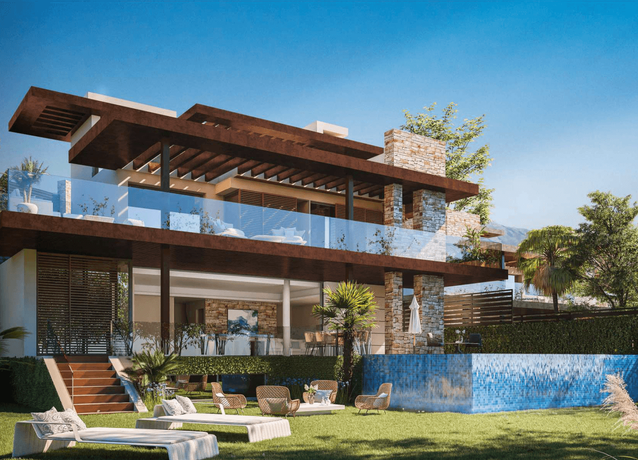 Zdjęcie nieruchomości w Benahavis, Costa del Sol – Willa z widokiem na morze w Benahavís (1)