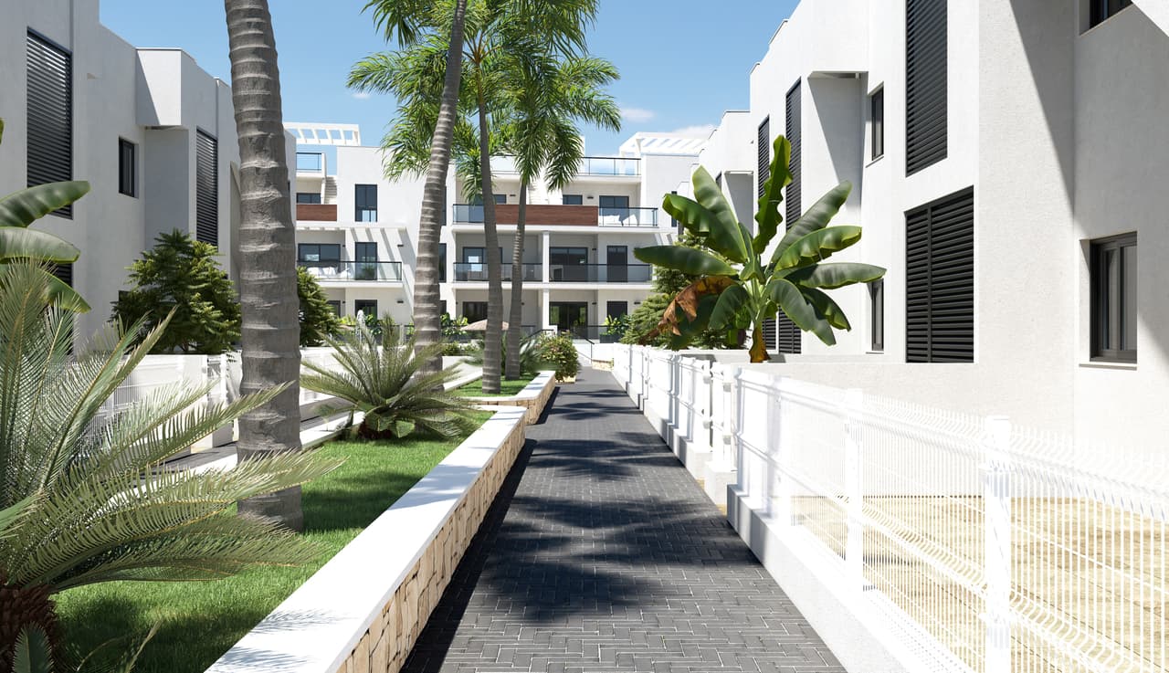 Zdjęcie nieruchomości w Torre de la Horadada, Costa Blanca Południe – Apartament z 2 sypialniami i solarium w Torre de la Horadada – 200m od morza (1)
