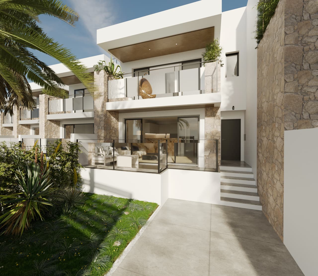 Zdjęcie nieruchomości w Monforte del Cid, Costa Blanca Południe – Bungalow with 3 bedrooms, a garage, and a private solarium in Alenda Golf (1)