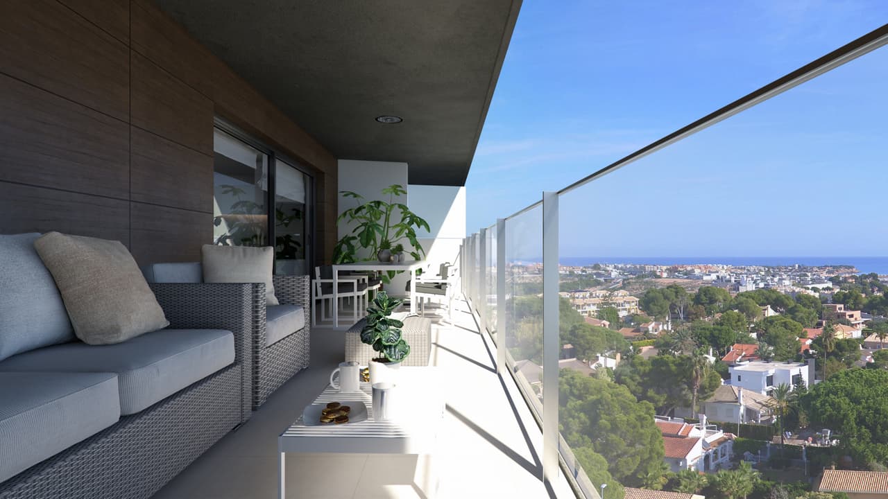 Zdjęcie nieruchomości w Campoamor, Costa Blanca Południe – Penthouse z 2 sypialniami i widokiem na morze w Campoamor, Południe Costa Blanca (1)