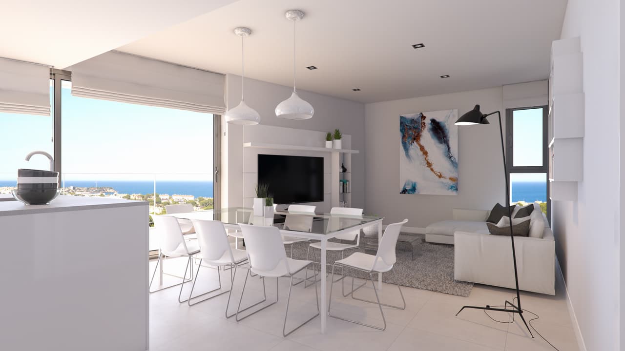 Zdjęcie nieruchomości w Campoamor, Costa Blanca Południe – Apartment with 3 bedrooms and sea view in Campoamor, South Costa Blanca (1)