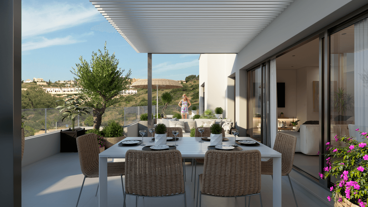 Zdjęcie nieruchomości w Casares, Costa del Sol – Apartament na parterze z 2 sypialniami i ogródkiem w Casares na Costa del Sol (1)