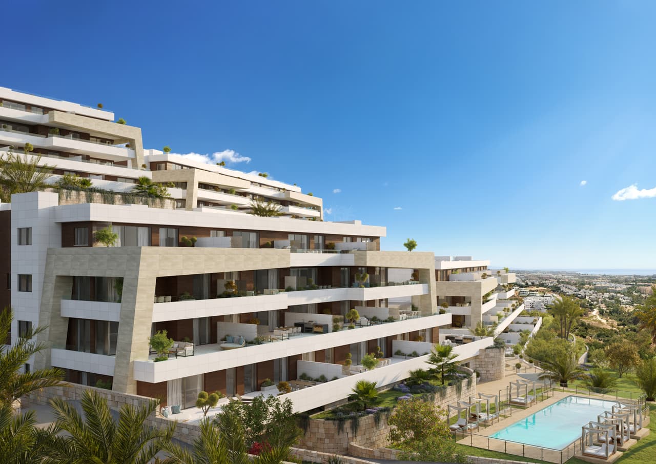 Zdjęcie nieruchomości w Estepona, Costa del Sol – 3 bedroom apartment with large terrace and sea views in Estepona (1)