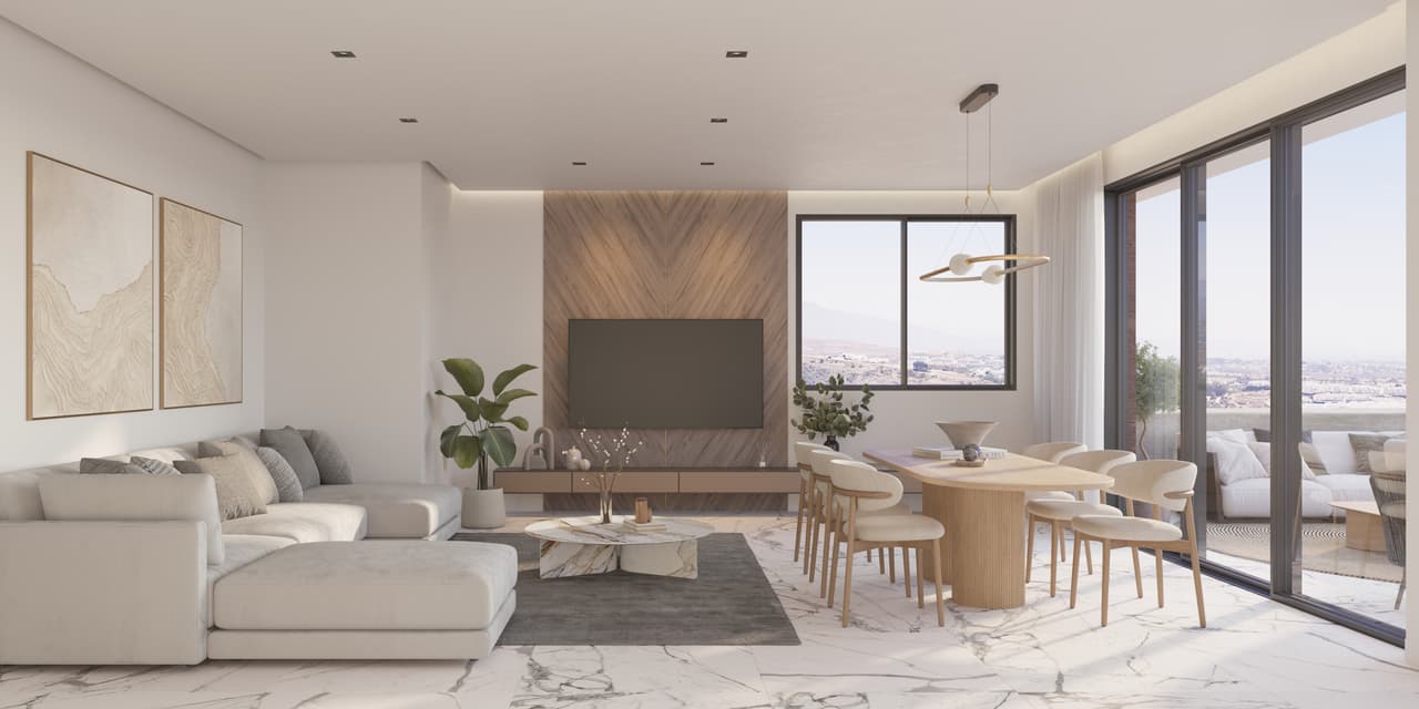 Zdjęcie nieruchomości w Estepona, Costa del Sol – Apartament na I piętrze z 3 sypialniami, tarasem i widokiem na morze w Esteponie (1)