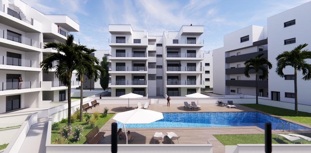 Apartament z 2 sypialniami i wspólnym basenem w San Javier - Zdjęcie 1