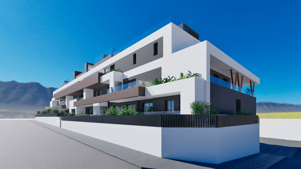 Zdjęcie nieruchomości w Benijofar, Costa Blanca Południe – Apartament z 3 sypialniami i wspólnym basenem w Benijófar (1)