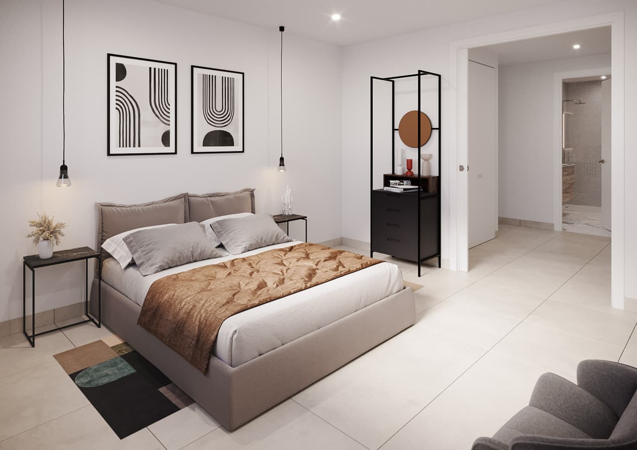 Zdjęcie nieruchomości w Santa Pola, Costa Blanca Południe – Apartament z 3 sypialniami, tarasem i wspólnym basenem w Santa Pola (1)