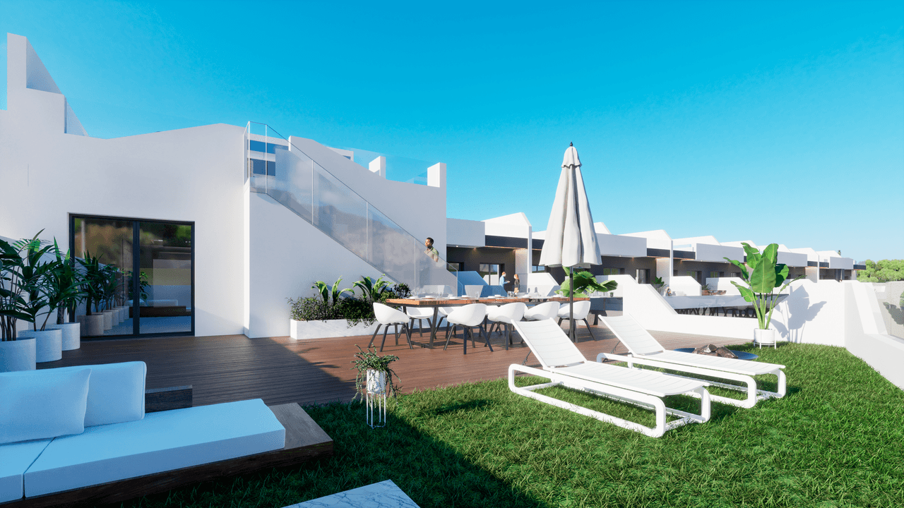 Zdjęcie nieruchomości w Benijofar, Costa Blanca Południe – Penthouse z 2 sypialniami i prywatnym basenem w Benijofar (1)