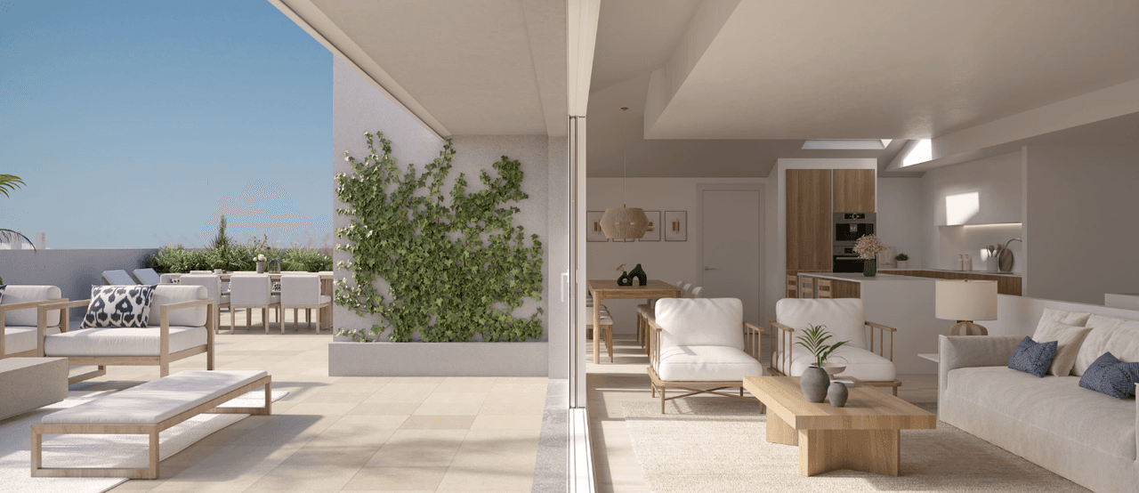 Zdjęcie nieruchomości w Javea, Costa Blanca Północ – Duplex penthouse with 4 bedrooms, shared pool, and gym in Javea (1)
