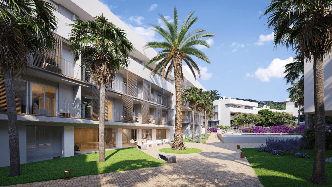 Zdjęcie nieruchomości w Javea, Costa Blanca Północ – Apartament z 2 sypialniami i wspólnym basenem w Javea (1)
