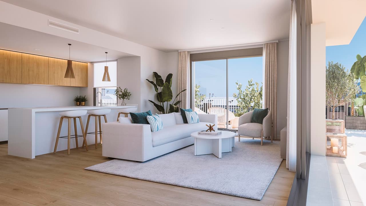 Zdjęcie nieruchomości w Denia, Costa Blanca Północ – Apartament z 3 sypialniami, tarasem i wspólnym basenem w Denii (1)