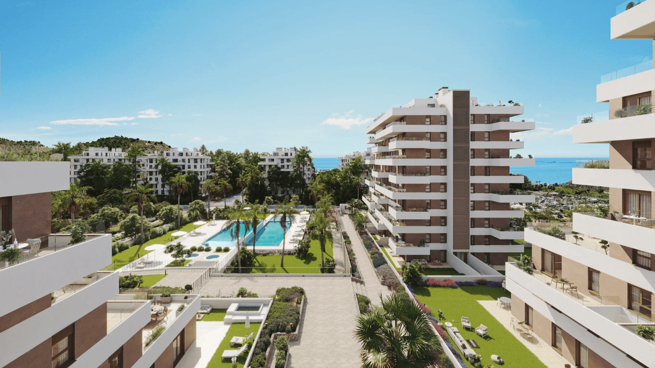 Zdjęcie nieruchomości w Villajoyosa, Costa Blanca Północ – Dwupoziomowy Penthouse z 3 sypialniami i widokiem na morze w Villajoyosa (1)