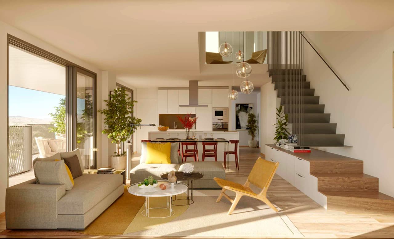 Zdjęcie nieruchomości w Villajoyosa, Costa Blanca Północ – Dwupoziomowy Penthouse z 3 sypialniami, przestronnym tarasem i solarium w Villajoyosa (1)