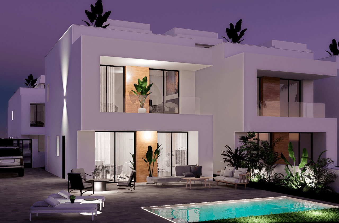 Zdjęcie nieruchomości w La Zenia, Costa Blanca Południe – Willa z 3 sypialniami, solarium i prywatnym basenem w La Zenia (1)