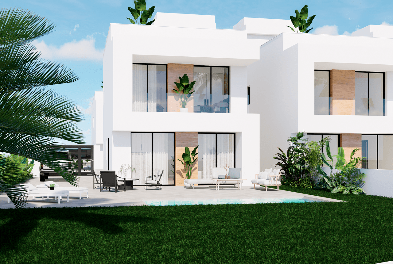 Zdjęcie nieruchomości w La Zenia, Costa Blanca Południe – Willa z 3 sypialniami, dużym ogrodem, solarium i prywatnym basenem w La Zenia (1)
