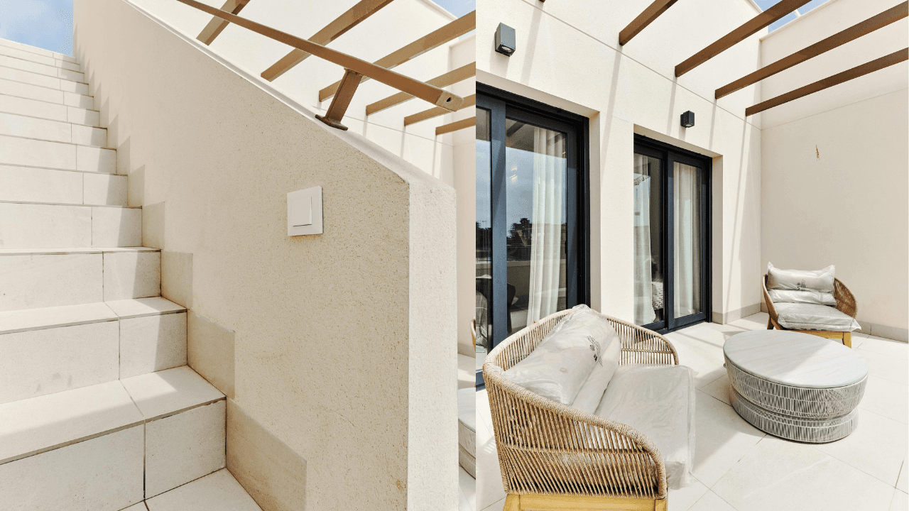 Zdjęcie nieruchomości w Torrevieja, Costa Blanca Południe – Penthouse z 2 sypialniami, tarasem, solarium i widokiem na morze w Torrevieja (1)