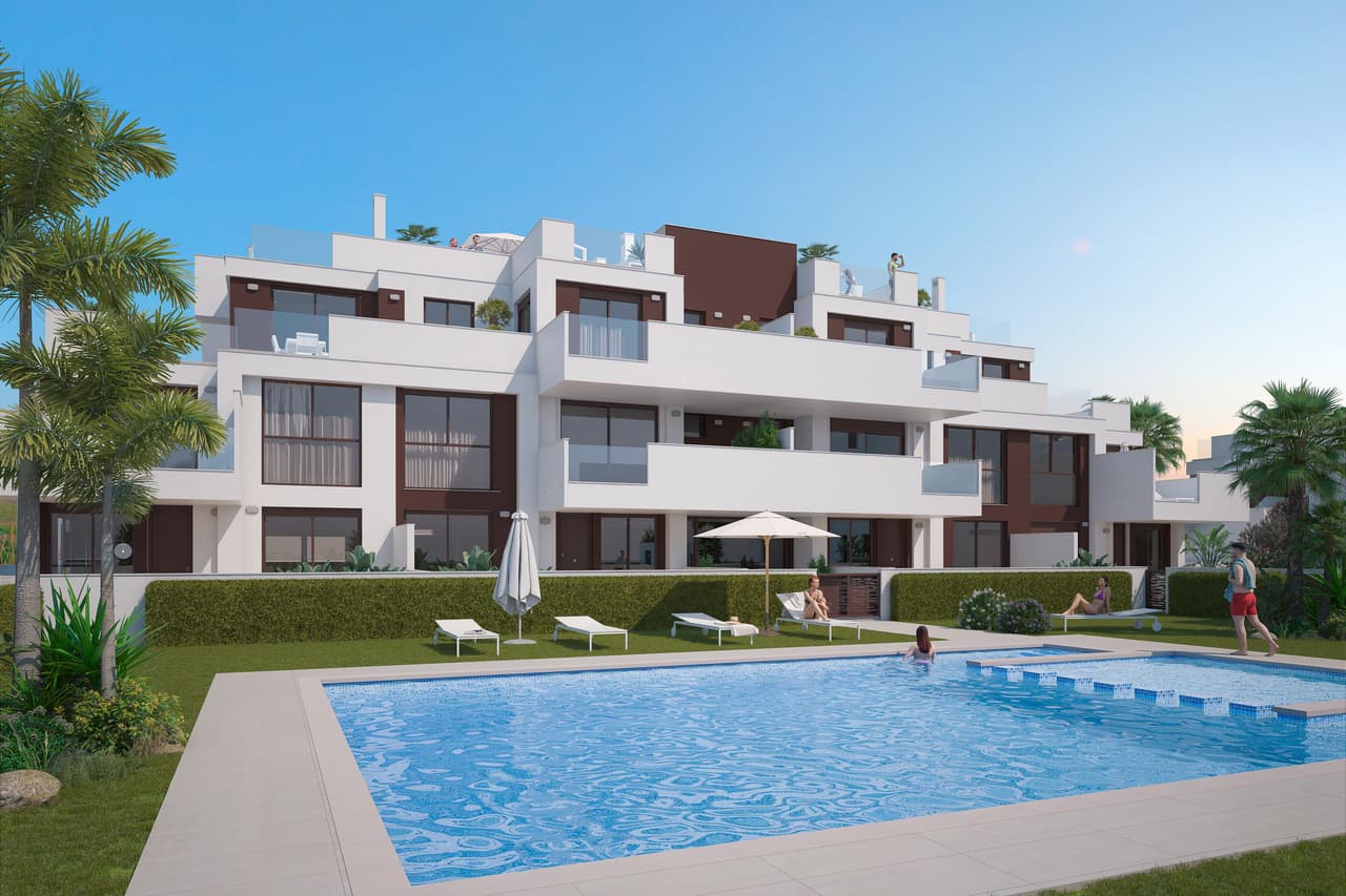 Zdjęcie nieruchomości w Torre de la Horadada, Costa Blanca Południe – Apartament parterowy z 2 sypialniami, dużym tarasem przy plaży w Torre de La Horadada (1)