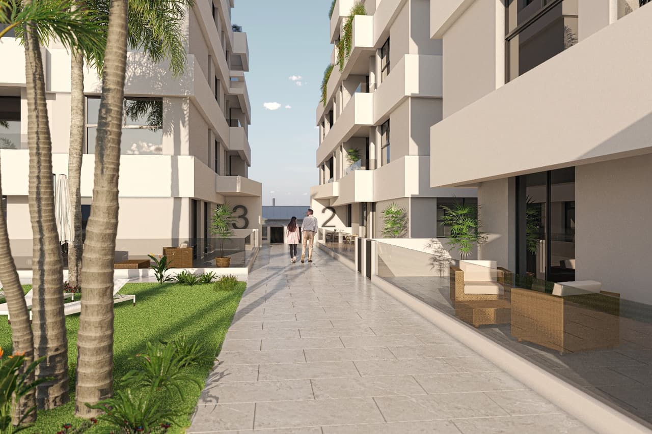 Zdjęcie nieruchomości w San Pedro del Pinatar, Costa Calida – Apartament parterowy z 3 sypialniami, dużym tarasem i wspólnym basenem w San Pedro del Pinatar (1)