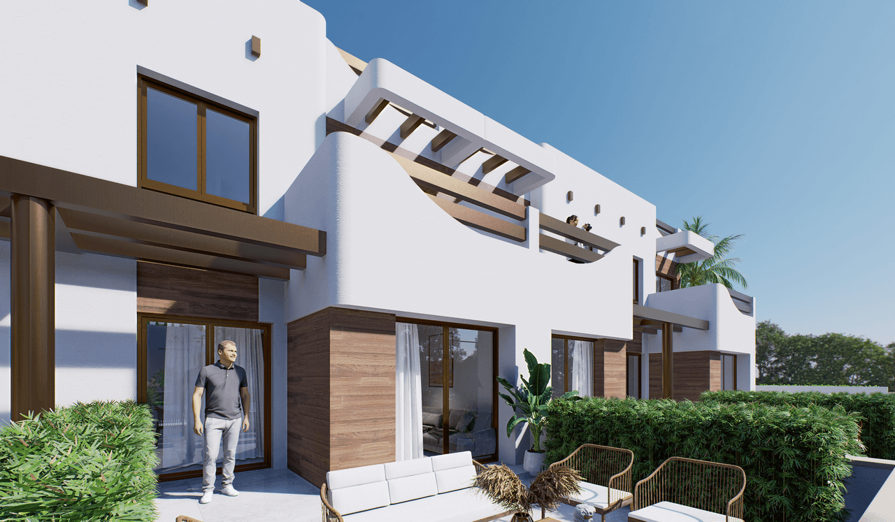 Zdjęcie nieruchomości w Torre de la Horadada, Costa Blanca Południe – Apartament z 2 sypialniami i ogródkiem w Torre de la Horadada (1)