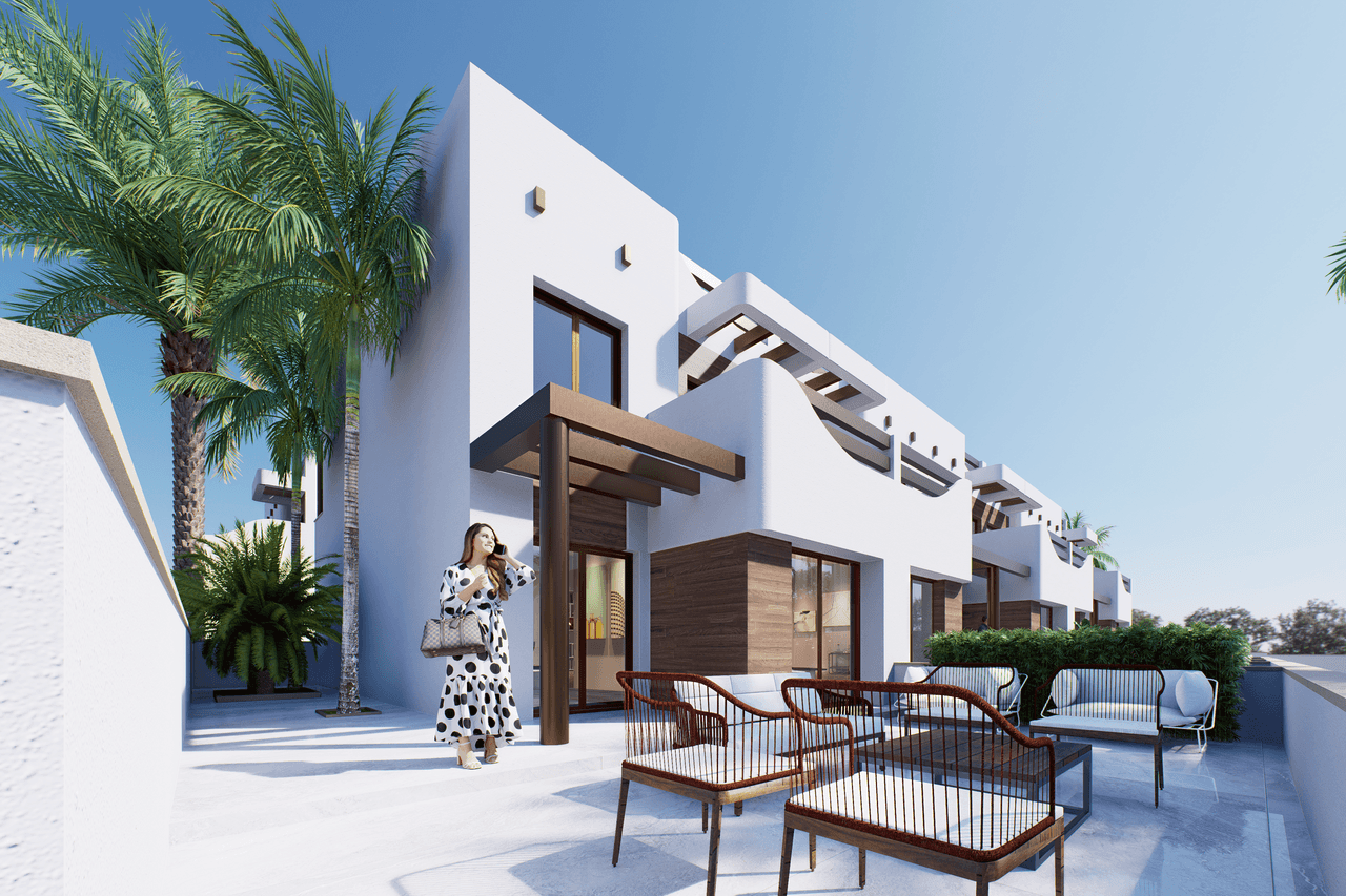 Zdjęcie nieruchomości w Torre de la Horadada, Costa Blanca Południe – Apartament z 2 sypialniami i ogrodem w Torre de la Horadada (1)