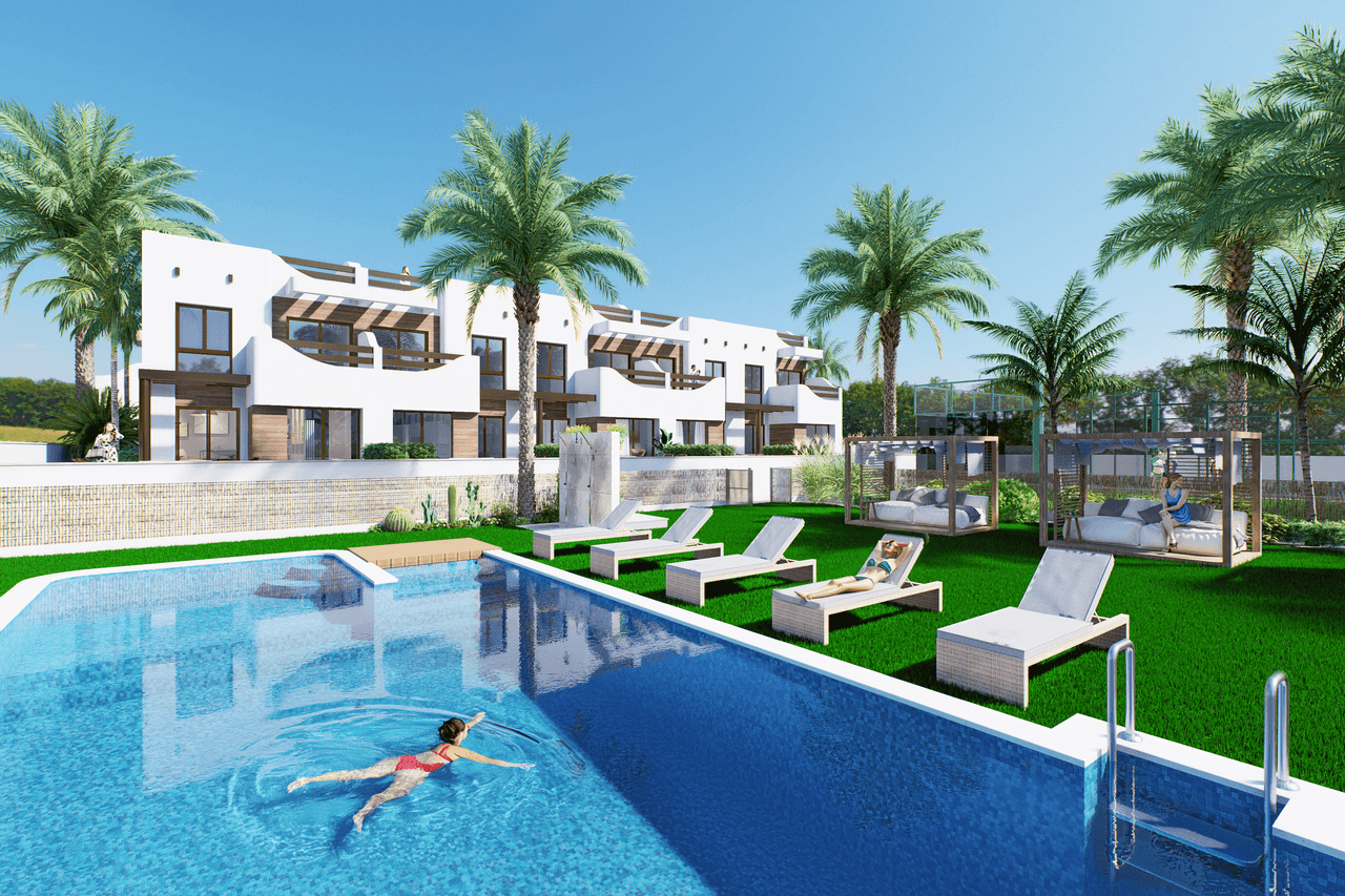 Zdjęcie nieruchomości w Torre de la Horadada, Costa Blanca Południe – Apartament z 2 sypialniami i solarium w Torre de la Horadada (1)