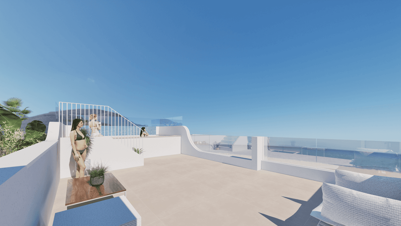 Zdjęcie nieruchomości w Torre de la Horadada, Costa Blanca Południe – Apartament z 2 sypialniami i solarium w Torre de la Horadada (1)