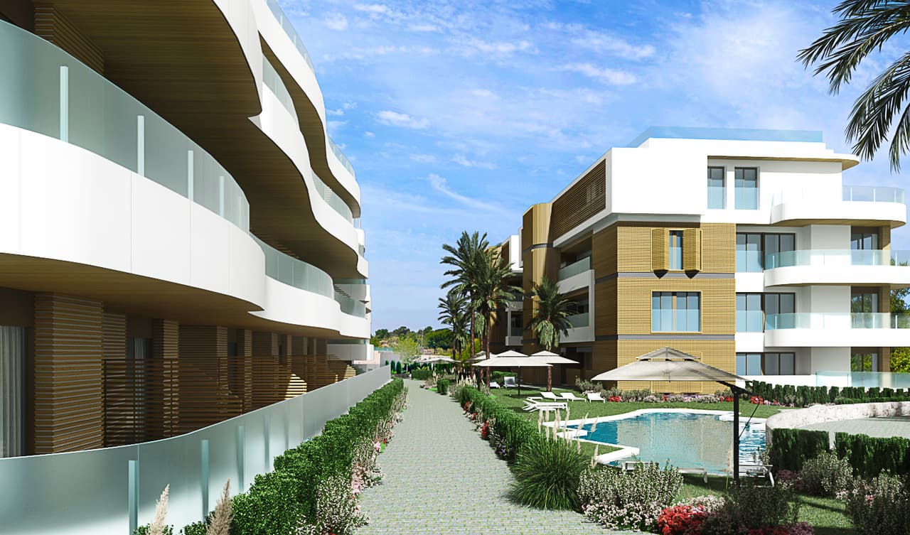 Zdjęcie nieruchomości w Playa Flamenca, Costa Blanca Południe – Apartament parterowy z 2 sypialniami, tarasem i wspólnym basenem w Playa Flamenca (1)