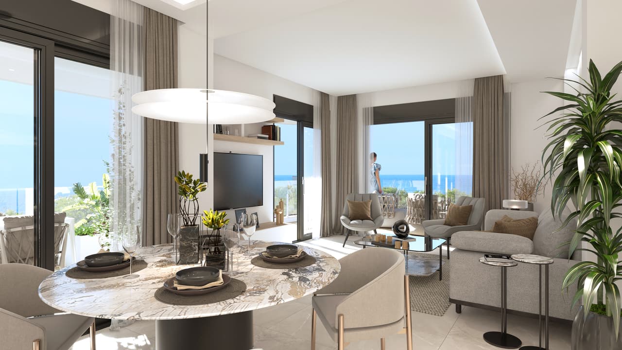 Penthouse z 3 sypialniami, solarium i wspólnym basenem w Playa Flamenca - Zdjęcie 1