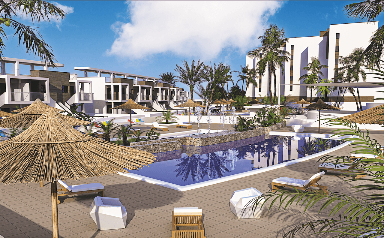 Zdjęcie nieruchomości w Mil Palmeras, Costa Blanca Południe – Bungalow parterowy z 2 sypialniami, tarasem i wspólnym basenem w Mil Palmeras (1)