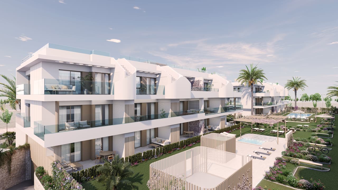 Zdjęcie nieruchomości w Pilar de la Horadada, Costa Blanca Południe – Apartament z 2 sypialniami, tarasem i wspólnym basenem w Pilar de la Horadada (1)