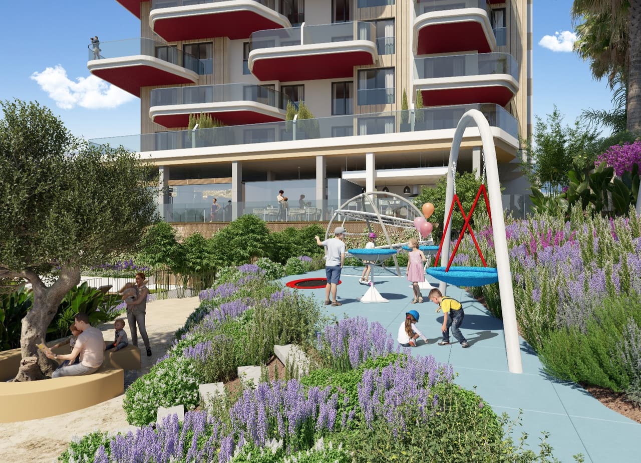Zdjęcie nieruchomości w Calpe, Costa Blanca Północ – Apartament z 3 sypialniami, tarasem i wspólnym basenem w Calpe (1)