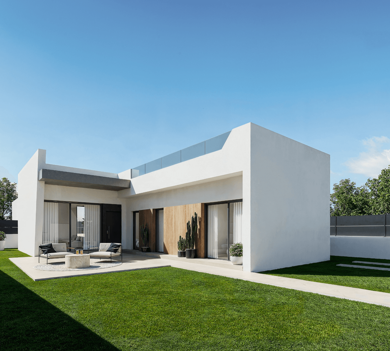 Zdjęcie nieruchomości w San Miguel de Salinas, Costa Blanca Południe – Willa z 3 sypialniami, solarium i ogrodem w San Miguel de Salinas (1)