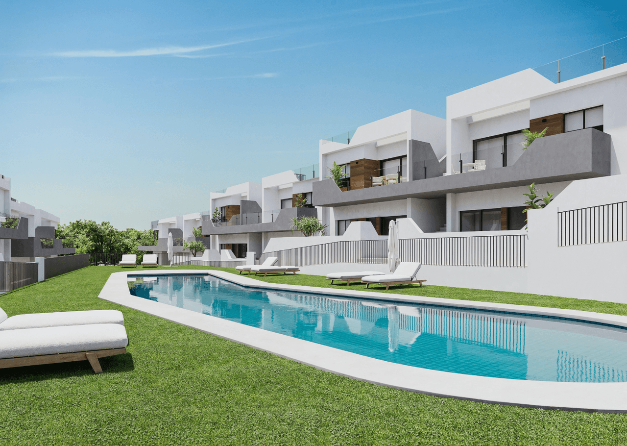 Zdjęcie nieruchomości w San Miguel de Salinas, Costa Blanca Południe – Apartament z 3 sypialniami, ogrodem i wspólnym basenem w San Miguel de Salinas (1)