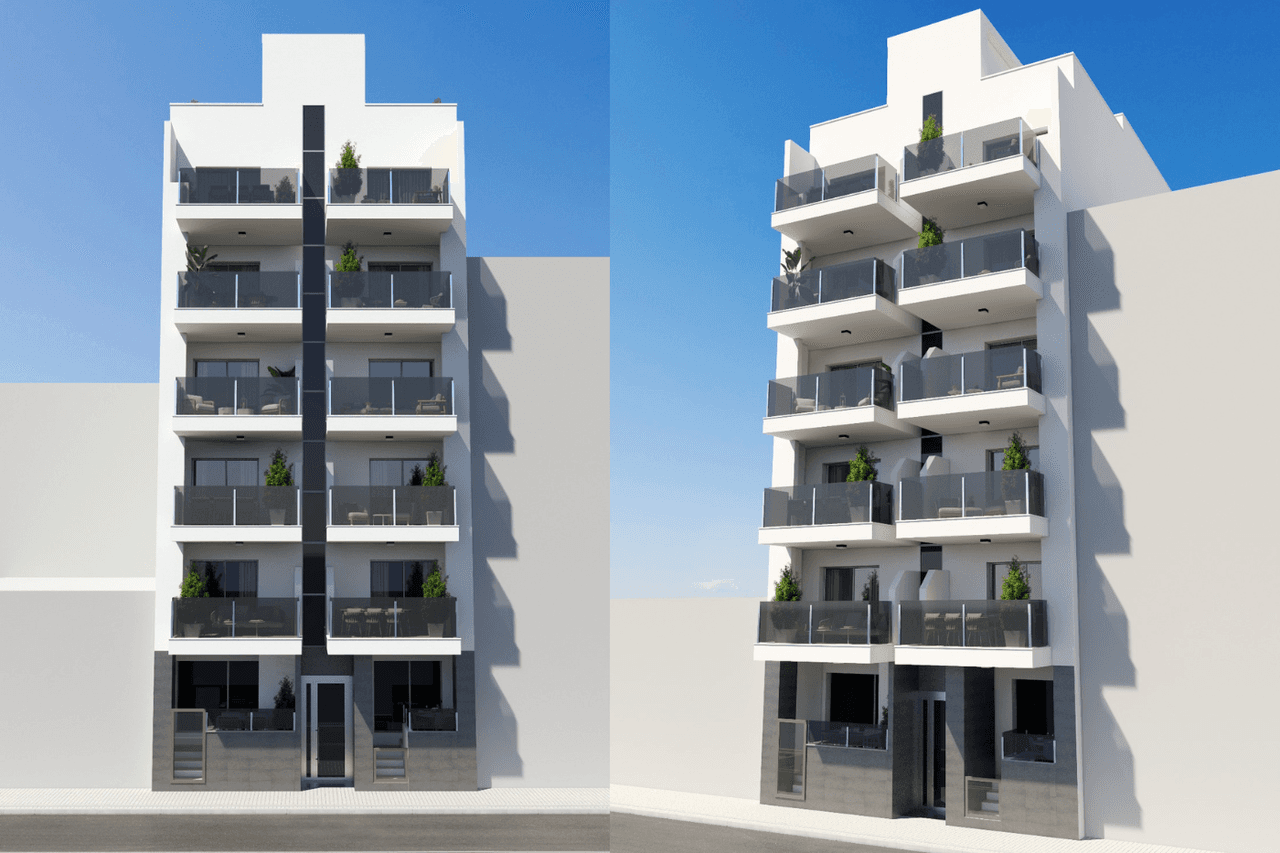 Zdjęcie nieruchomości w Torrevieja, Costa Blanca Południe – Apartament na parterze z 3 sypialniami, tarasem i wspólnym basenem w Torrevieja (1)
