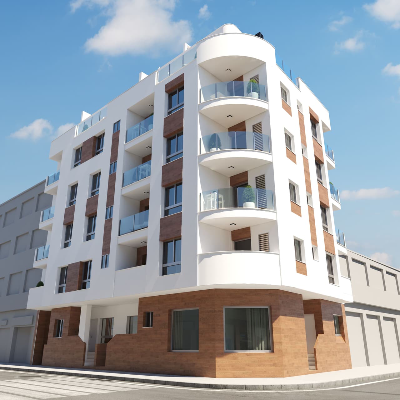 Zdjęcie nieruchomości w Torrevieja, Costa Blanca Południe – Apartament z 2 sypialniami, tarasem i wspólnym basenem w Torrevieja (1)