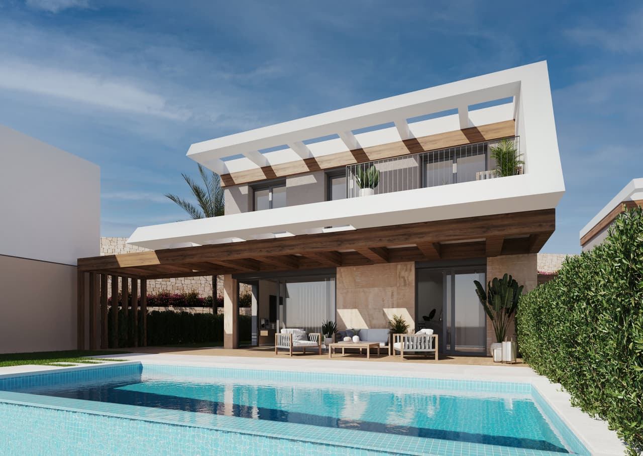 Zdjęcie nieruchomości w Polop de la Marina, Costa Blanca Północ – Willa z 2 sypialniami, ogrodem i prywatnym basenem w Polop (1)