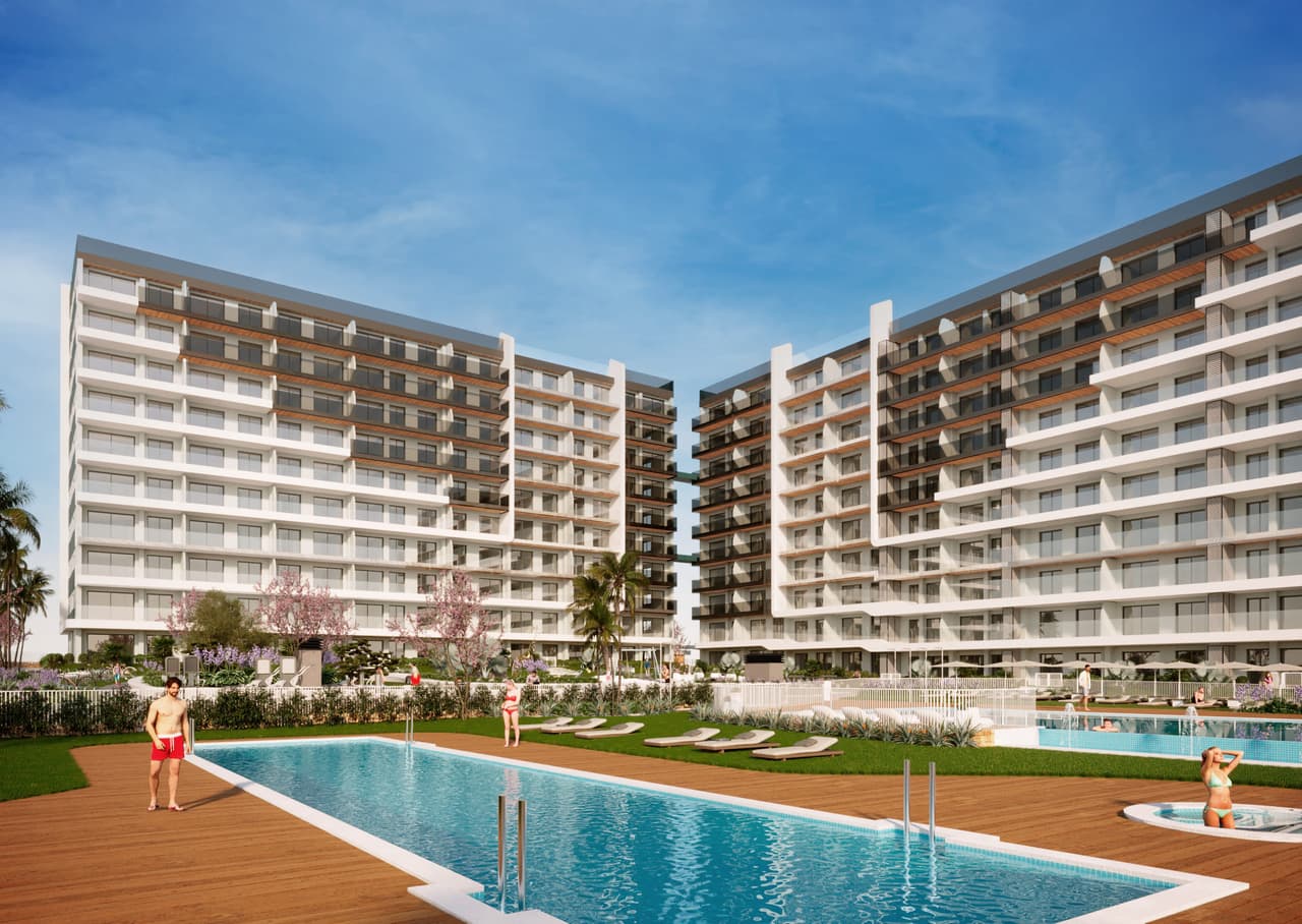 Zdjęcie nieruchomości w Punta Prima, Costa Blanca Południe – Apartament z 3 sypialniami, tarasem i wspólnym basenem w Punta Prima (1)