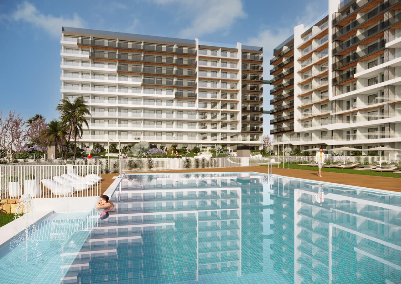 Zdjęcie nieruchomości w Punta Prima, Costa Blanca Południe – Penthouse z 2 sypialniami, solarium i wspólnym basenem w Punta Prima (1)