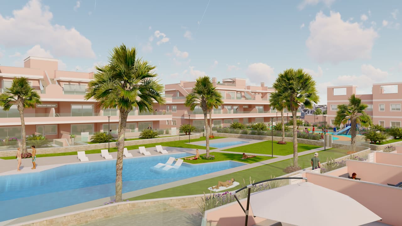 Zdjęcie nieruchomości w Pilar de la Horadada, Costa Blanca Południe – Apartament z 3 sypialniami, tarasem i wspólnym basenem w Pilar de la Horadada (1)