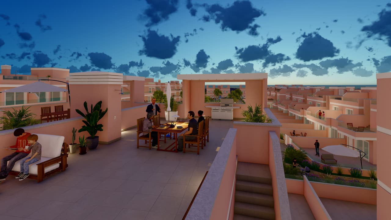 Zdjęcie nieruchomości w Pilar de la Horadada, Costa Blanca Południe – Penthouse z 3 sypialniami, tarasem i wspólnym basenem w Pilar de la Horadada (1)