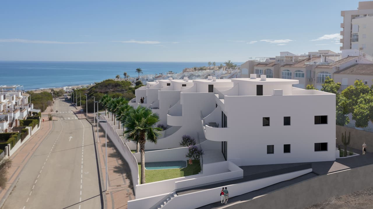 Zdjęcie nieruchomości w Torrevieja, Costa Blanca Południe – Penthouse z 2 sypialniami, tarasem i solarium w Torrevieja (1)