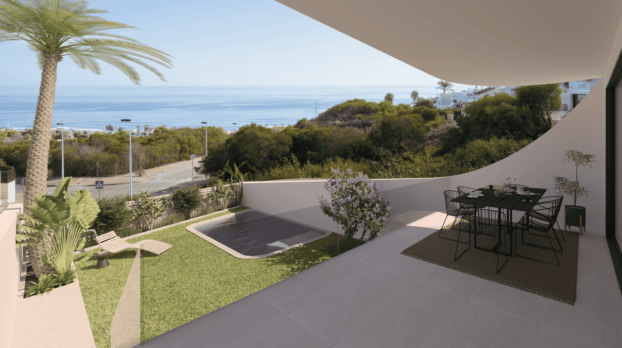 Zdjęcie nieruchomości w La Mata, Costa Blanca Południe – Apartament z 2 sypialniami, tarasem i ogrodem w La Mata (1)