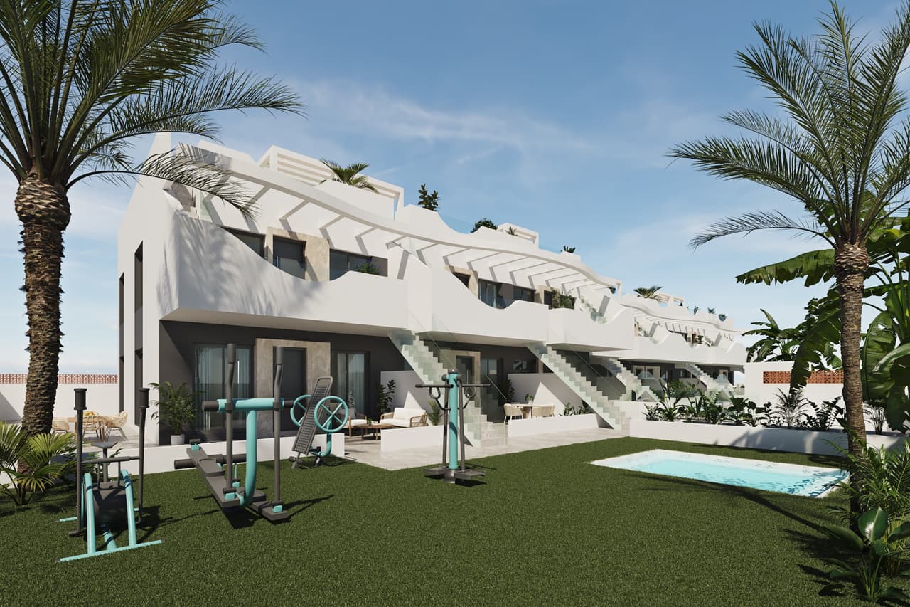 Zdjęcie nieruchomości w Pilar de la Horadada, Costa Blanca Południe – Apartament z 2 sypialniami, tarasem i wspólnym basenem w Pilar de la Horadada (1)